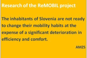 Research of the ReMOBIL project indicates a solution for the Slovenian mobility challenges