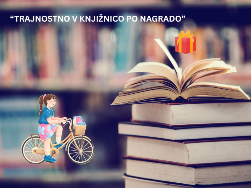 V knjižnico peš, s kolesom ali avtobusom – in po nagrado!