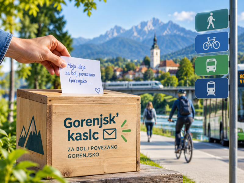Kaj potrebujemo za dobro povezano življenje? Daj v Gorenjsk’ kaslc