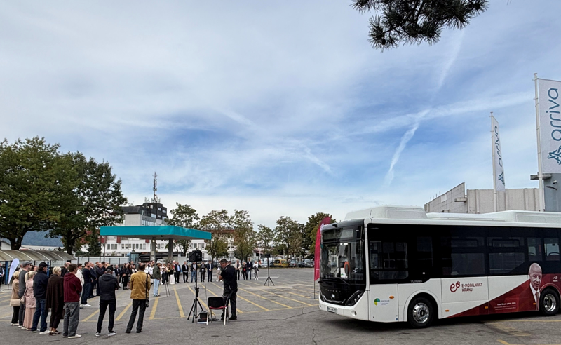 Občina Kranj z novimi električnimi avtobusi uresničuje cilje