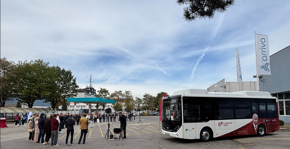 Občina Kranj z novimi električnimi avtobusi uresničuje cilje